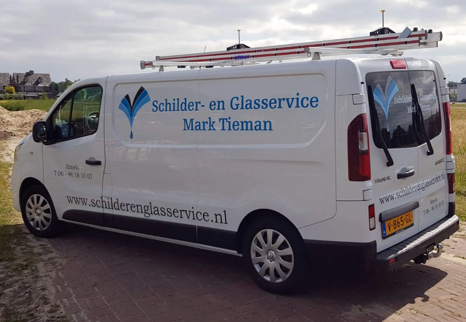 Schilderen glasservice Mark Tieman