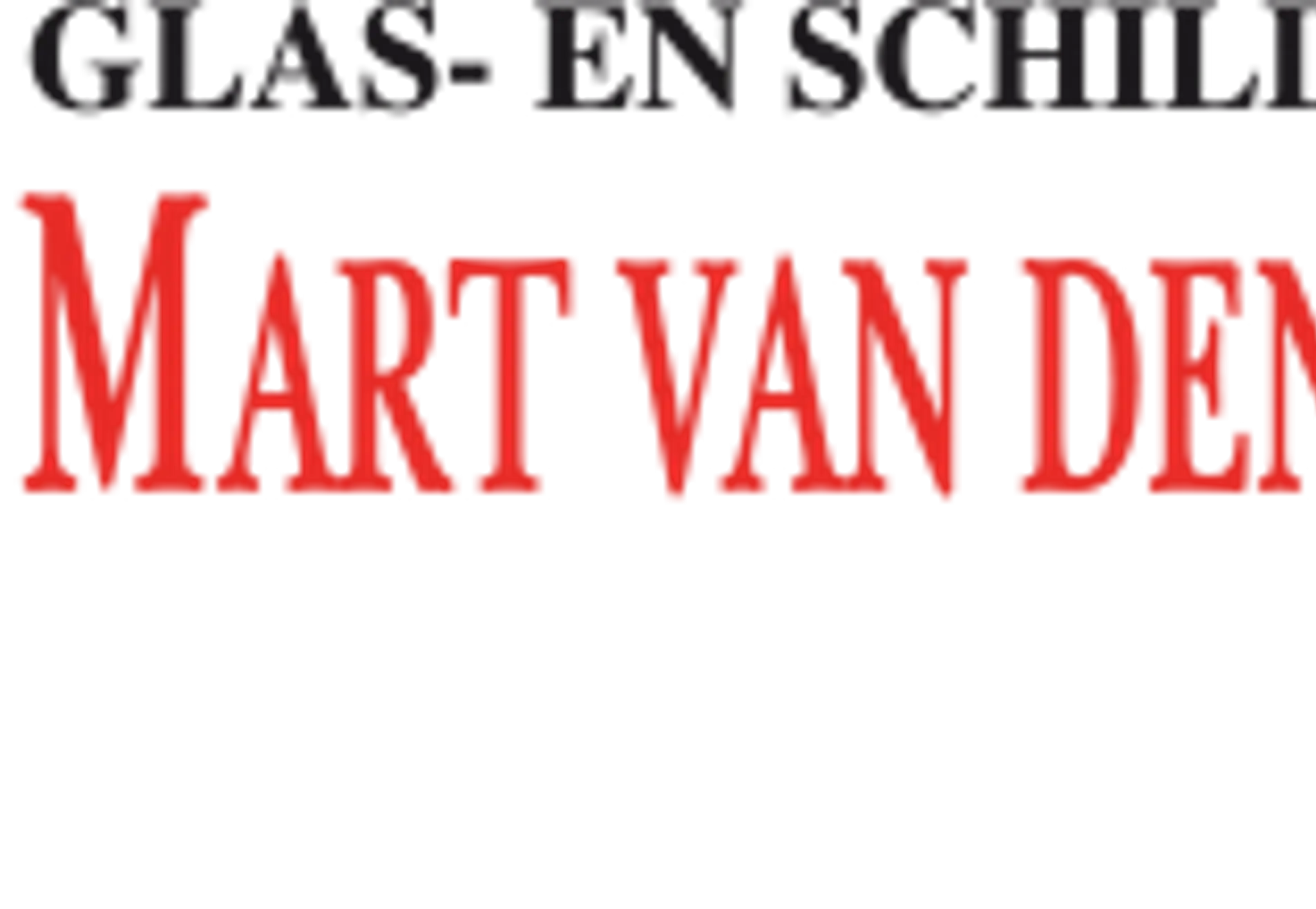 Glas- en schildersbedrijf Mart van den Broek BV