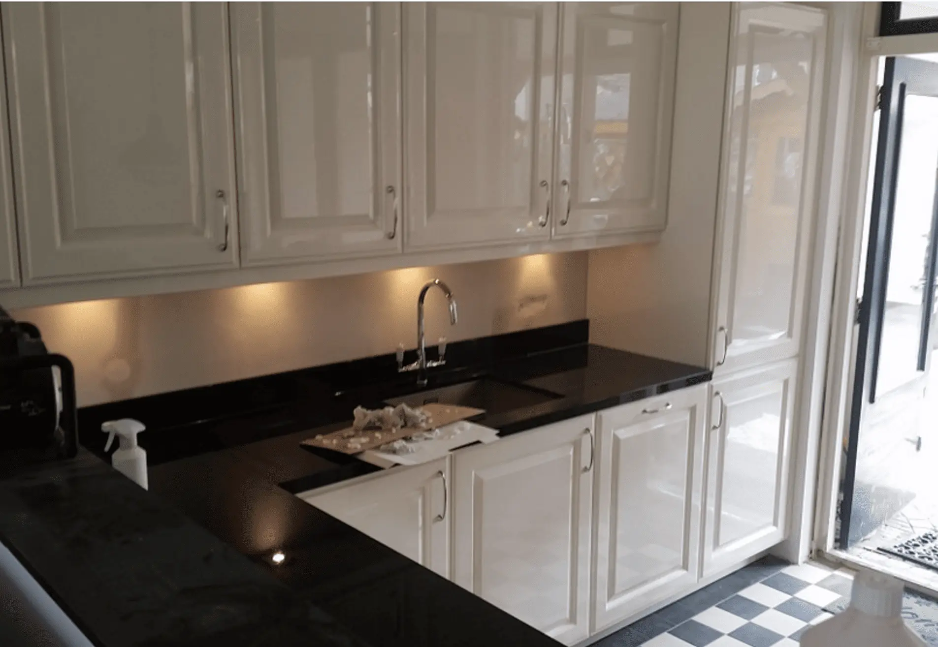 Binnen schilderwerk in Houten