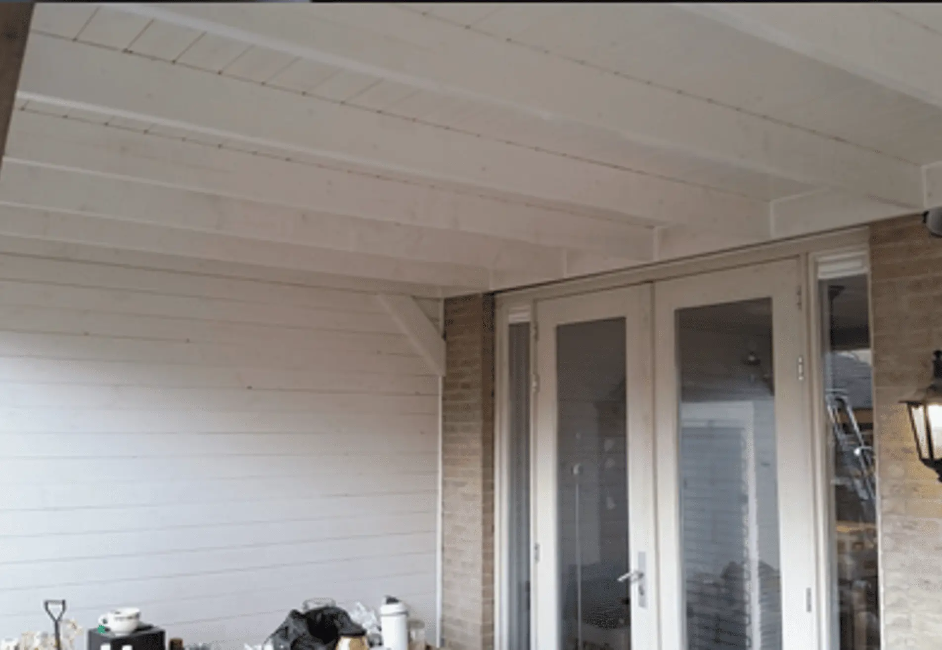 Buiten schilderwerk in Houten