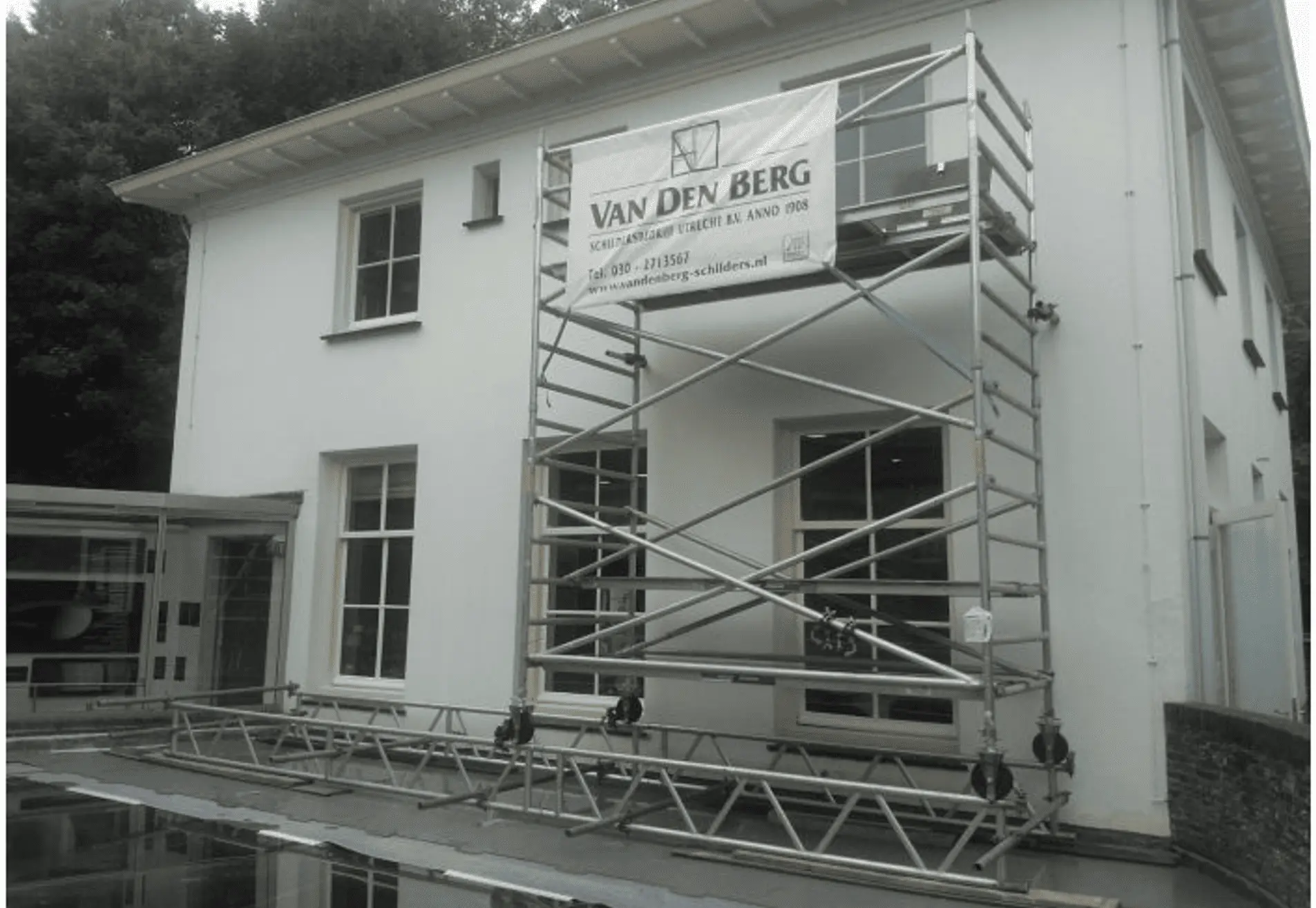 Buiten schilderwerk Houten