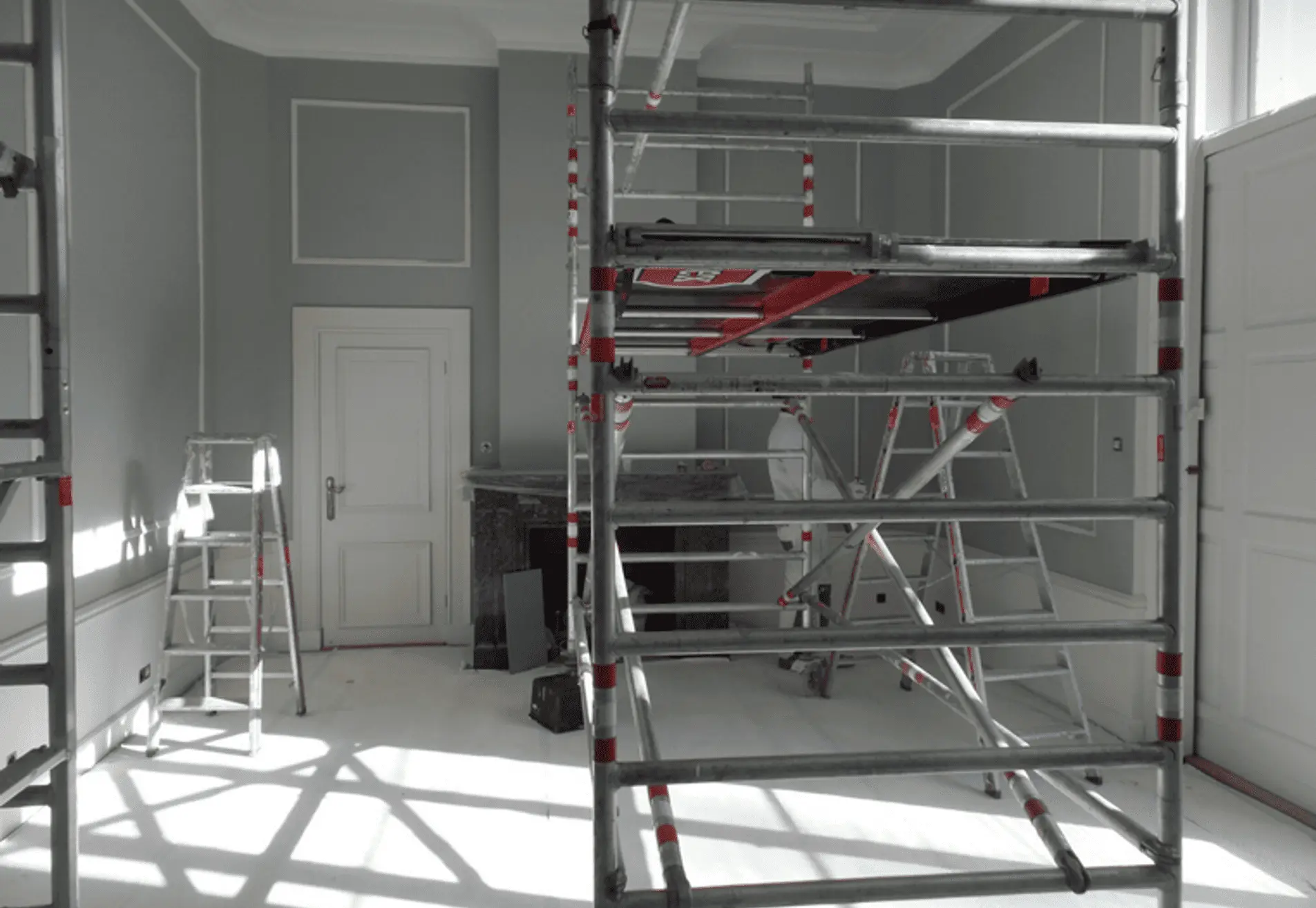 Binnen schilderwerk in Zuid-Holland