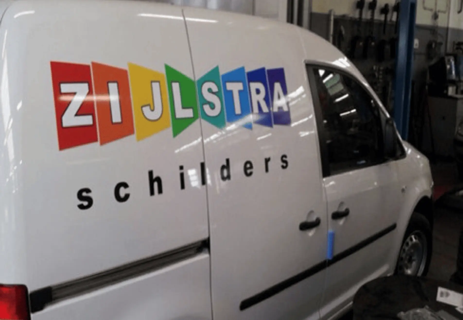 Zijlstra schilders busje Friesland