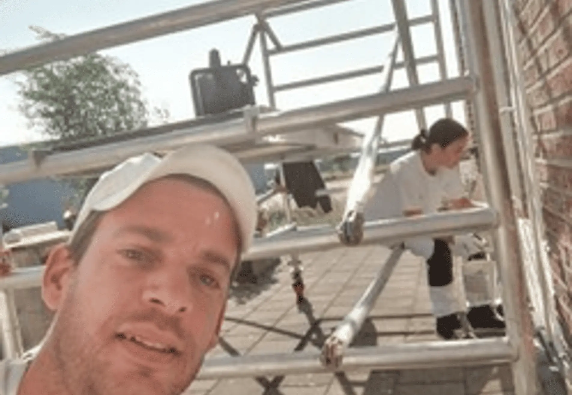 Buiten schilderen in Noord-Beveland