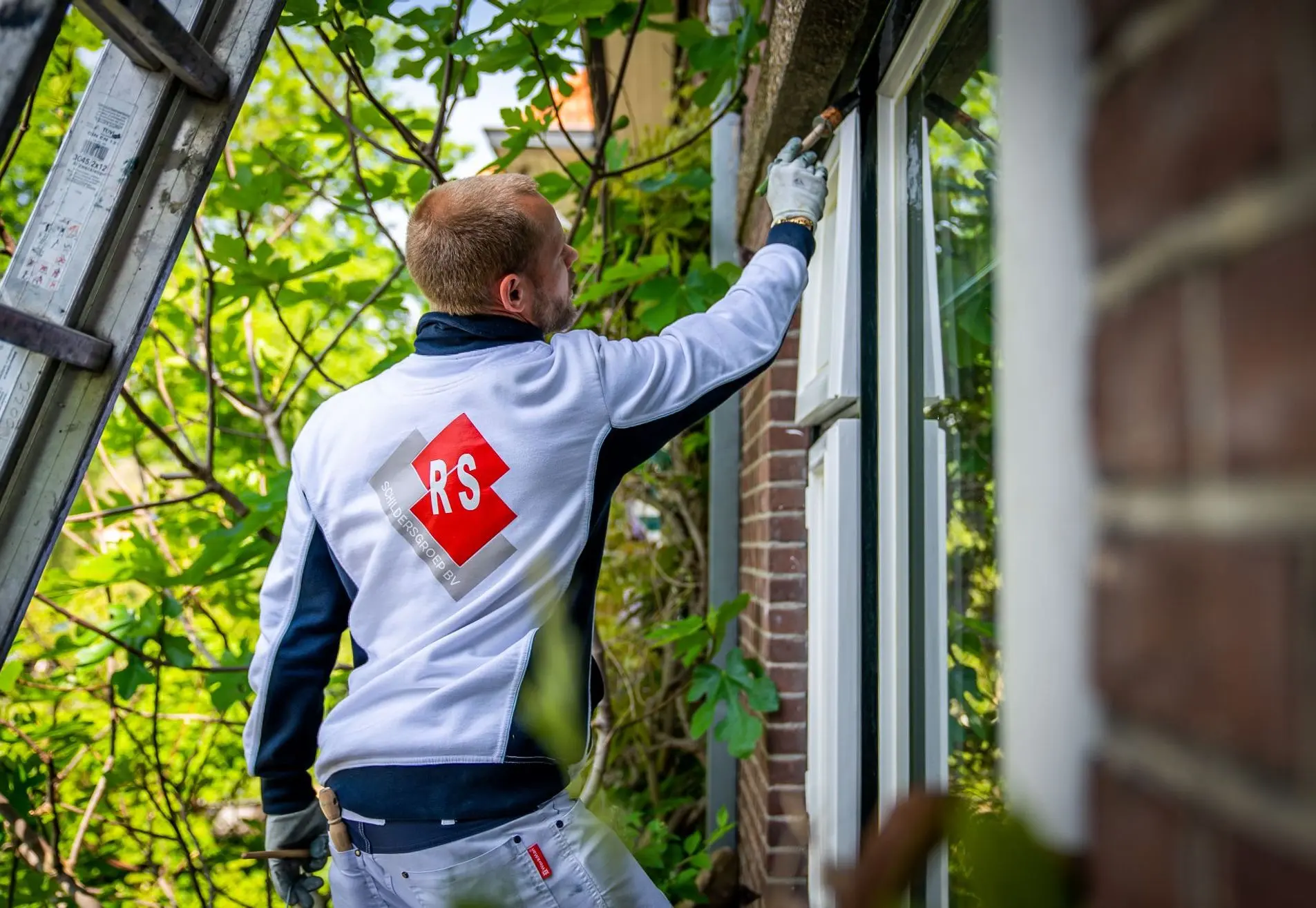 Schilderen van kozijnen